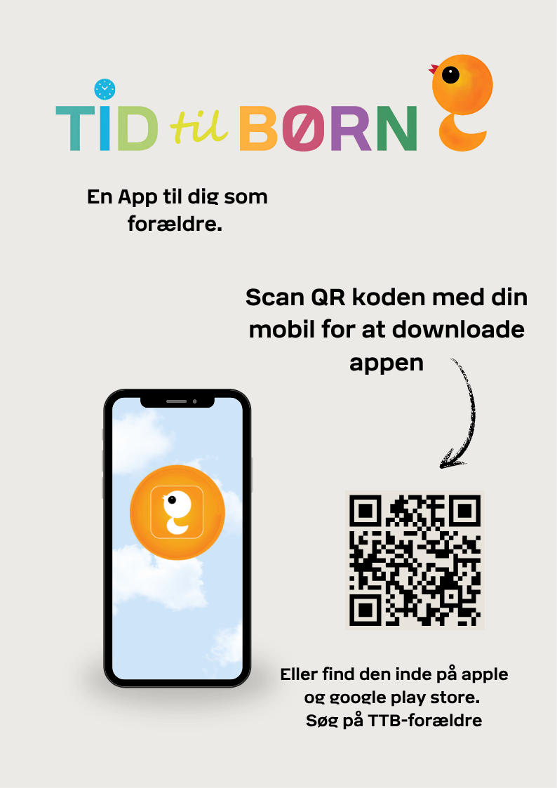 TTB plakat med QR-kode